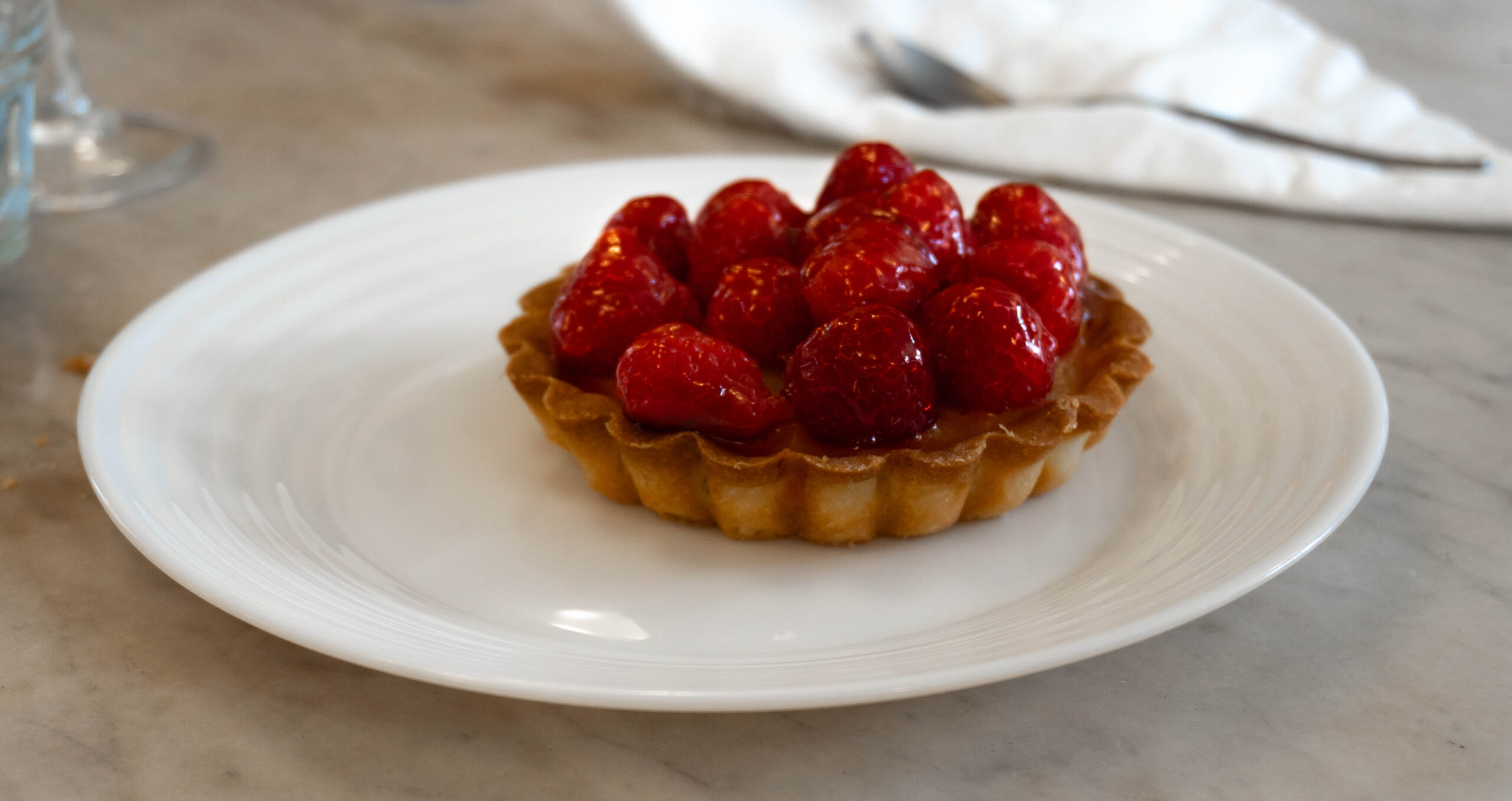 Tarte aux fraises du Café de la Paix
